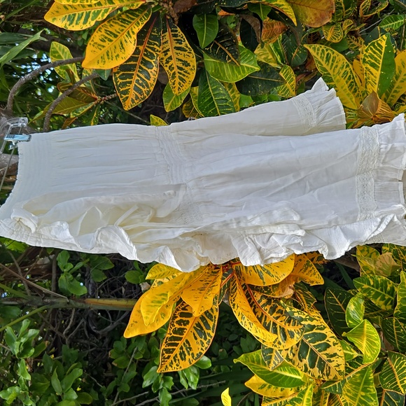 Free People Feelin' Fancy Strapless Cotton Romper - Picture 9 of 9